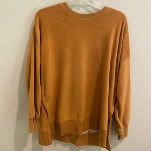 Aerie Long Sleeve Fuzzy Crewneck